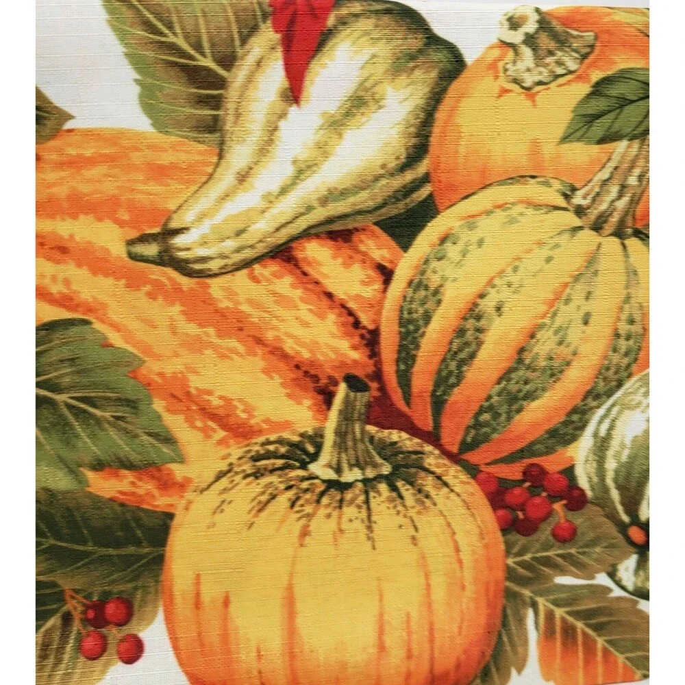 Printed Linen Tablecloth 52